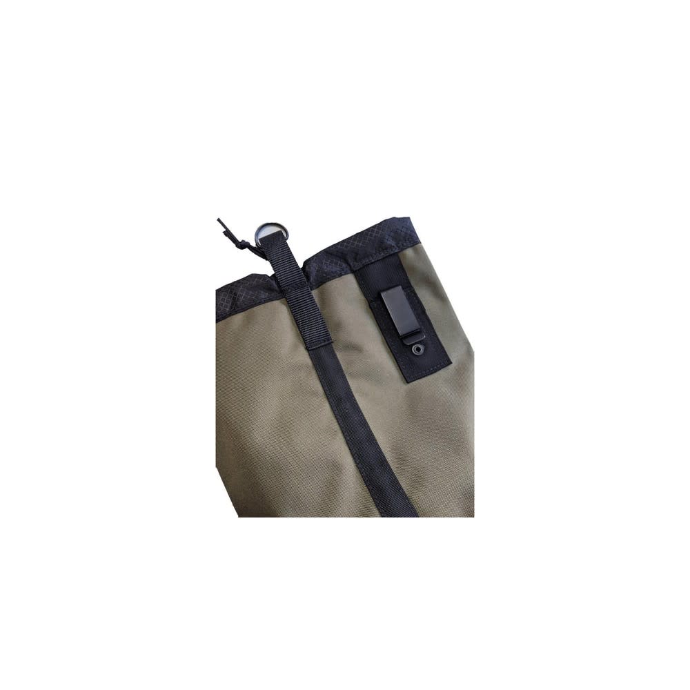 

Diamondback Toolbelts Black Webbing Ranger Green Big Sax Pouch
