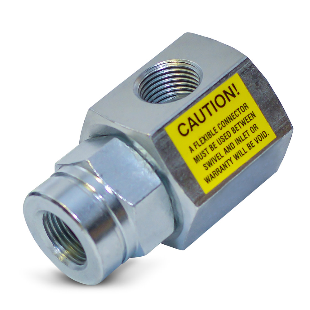 

Coxreels 3/8" I.D. Zinc Plated Steel Nitrile Seal Swivel