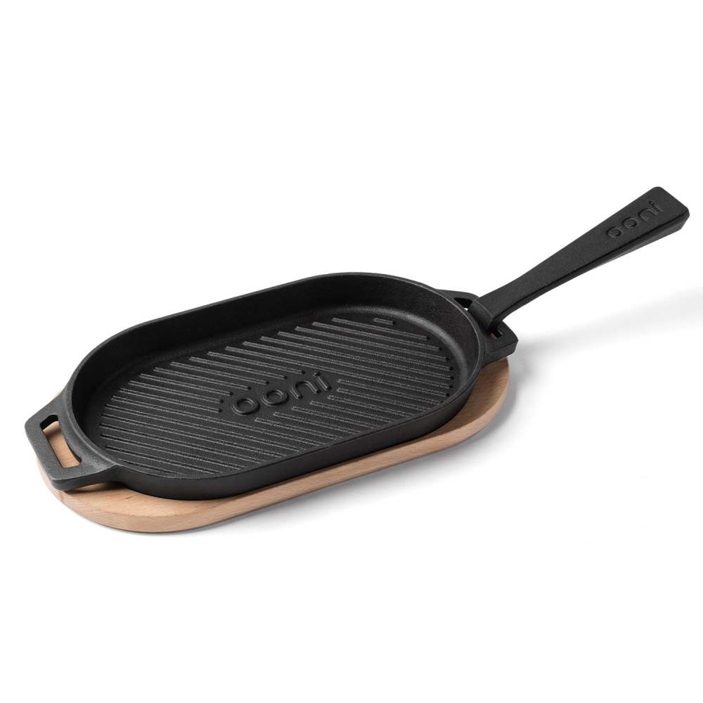 

Ooni Grizzler Pan 12.2" x 6.3" Cast Iron