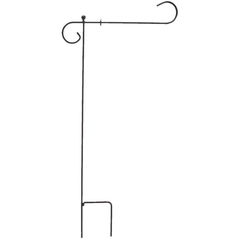 

Valley Forge Flag 40 In. Length Black Painted Steel Garden Flag Holder