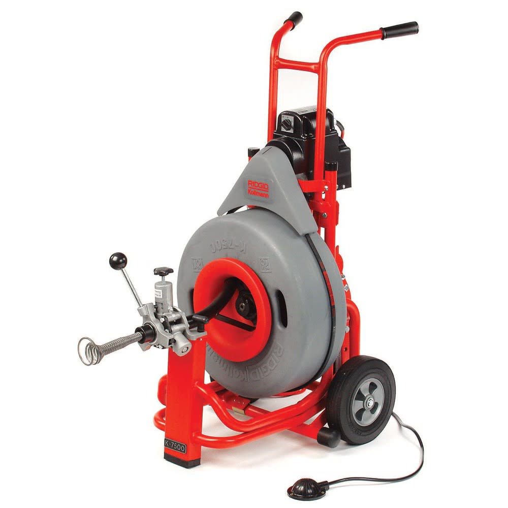 

Ridgid K-7500 220V 4/10HP Drum Machine with 5/8" Pigtail
