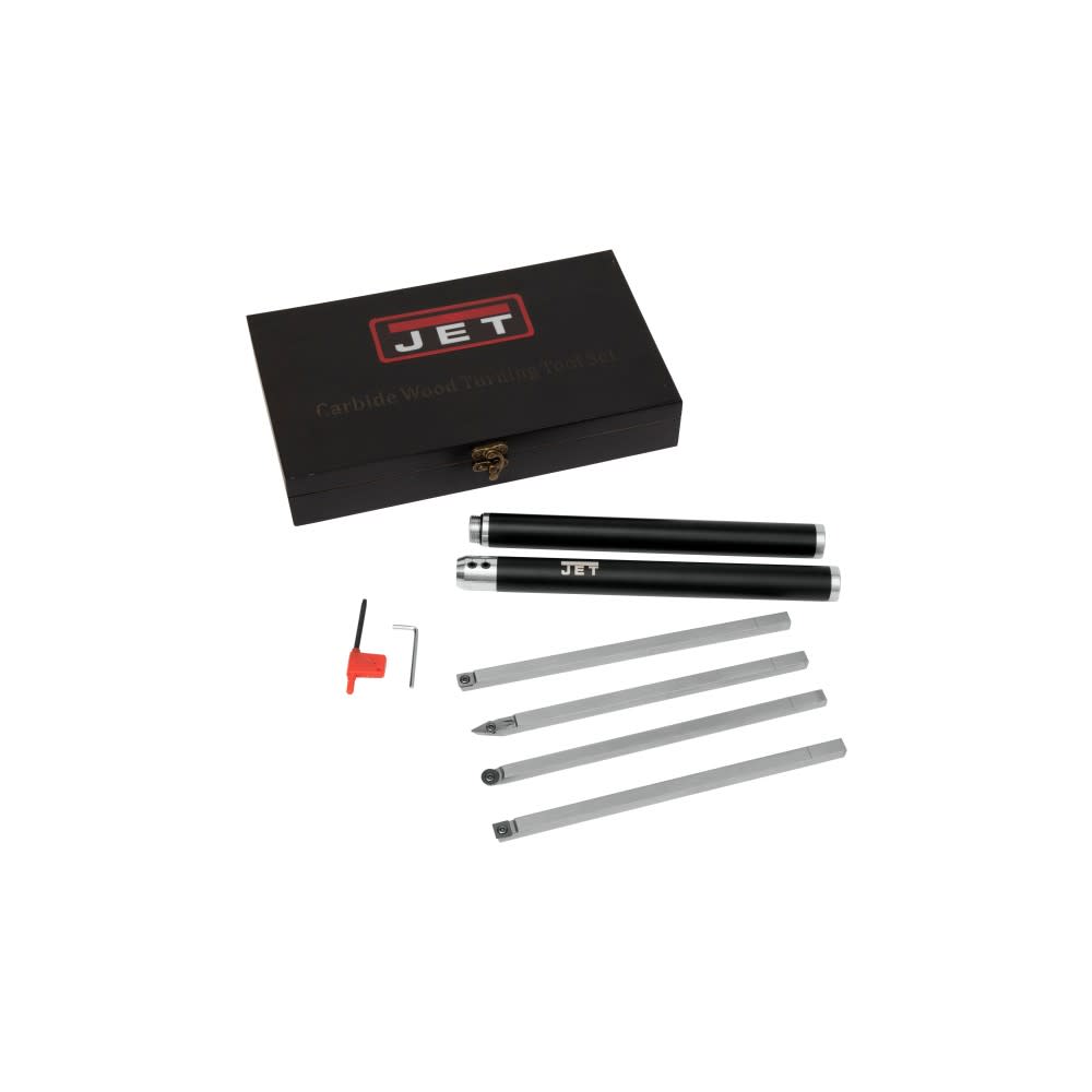 

JET 6 Piece Woodturning Carbide Chisel Set