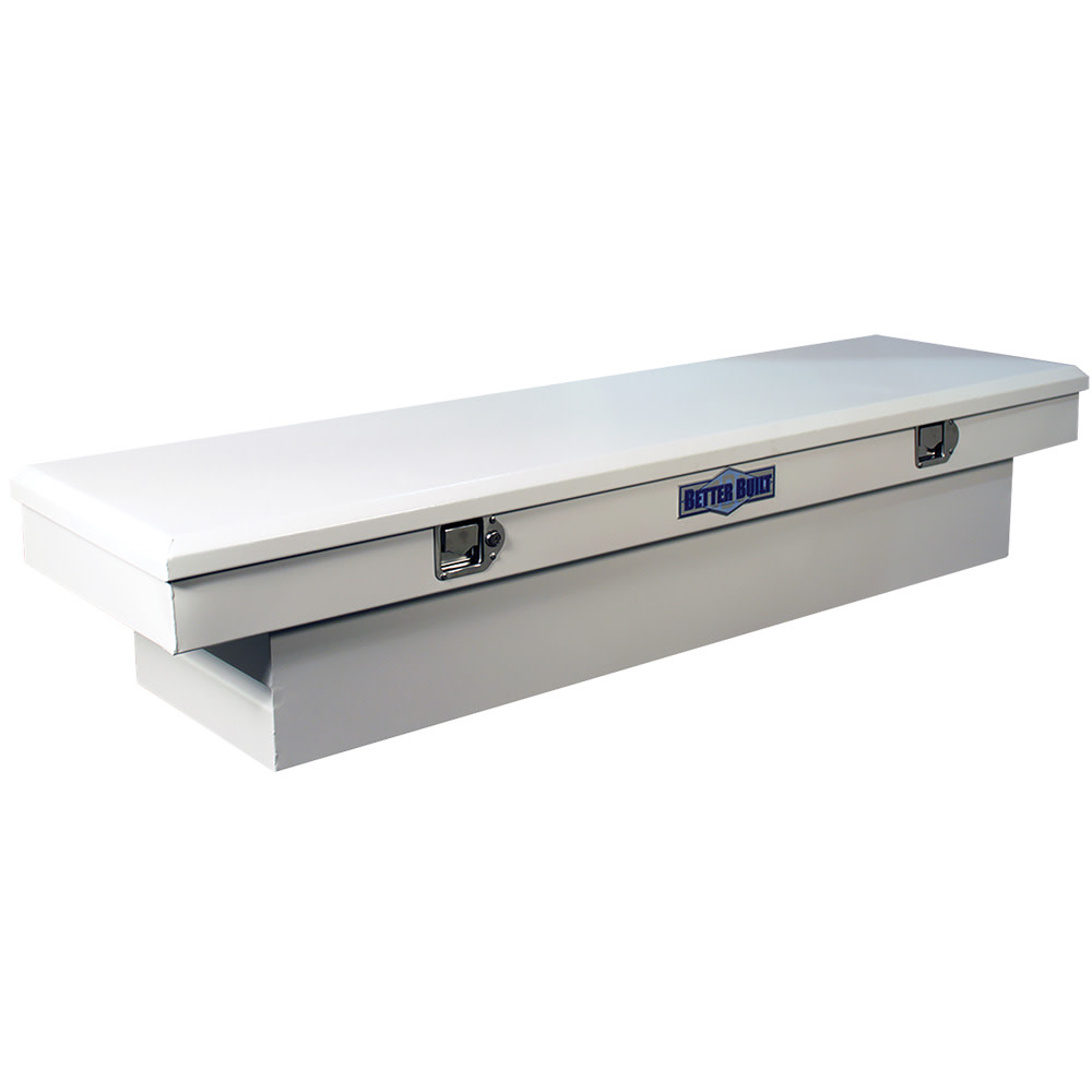 

Better Built 63" Crown Saddle Truck Tool Box STEEL WHITE