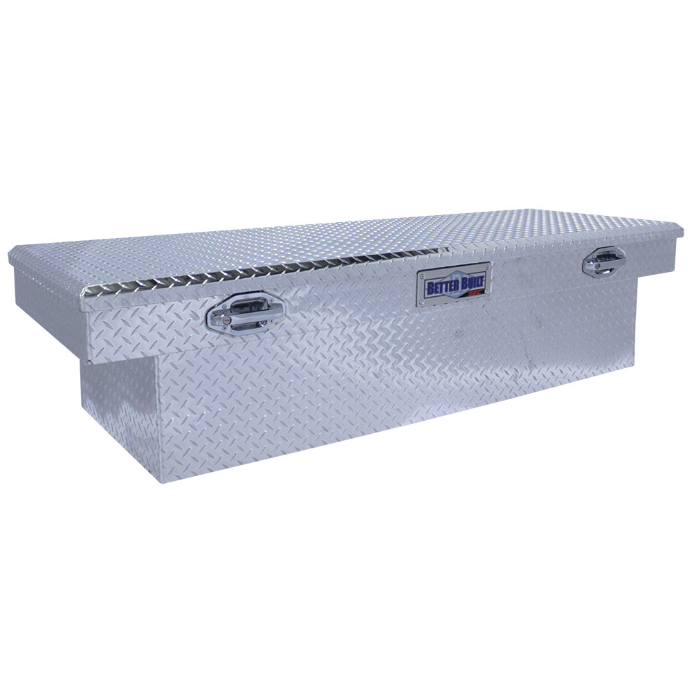 

Better Built 69" SEC Saddle Truck Tool Box DEEP & WIDE BRITE ALUMINUM