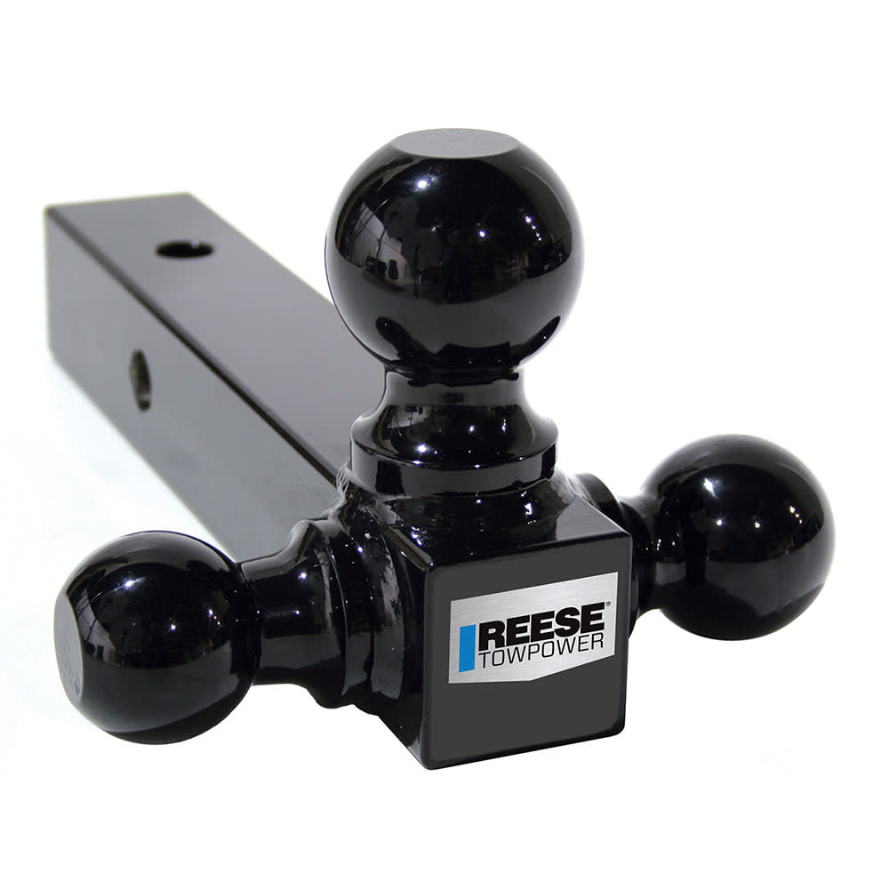 

Reese 8" 10000 lbs Black Tri Ball Trailer Hitch Ball Mount