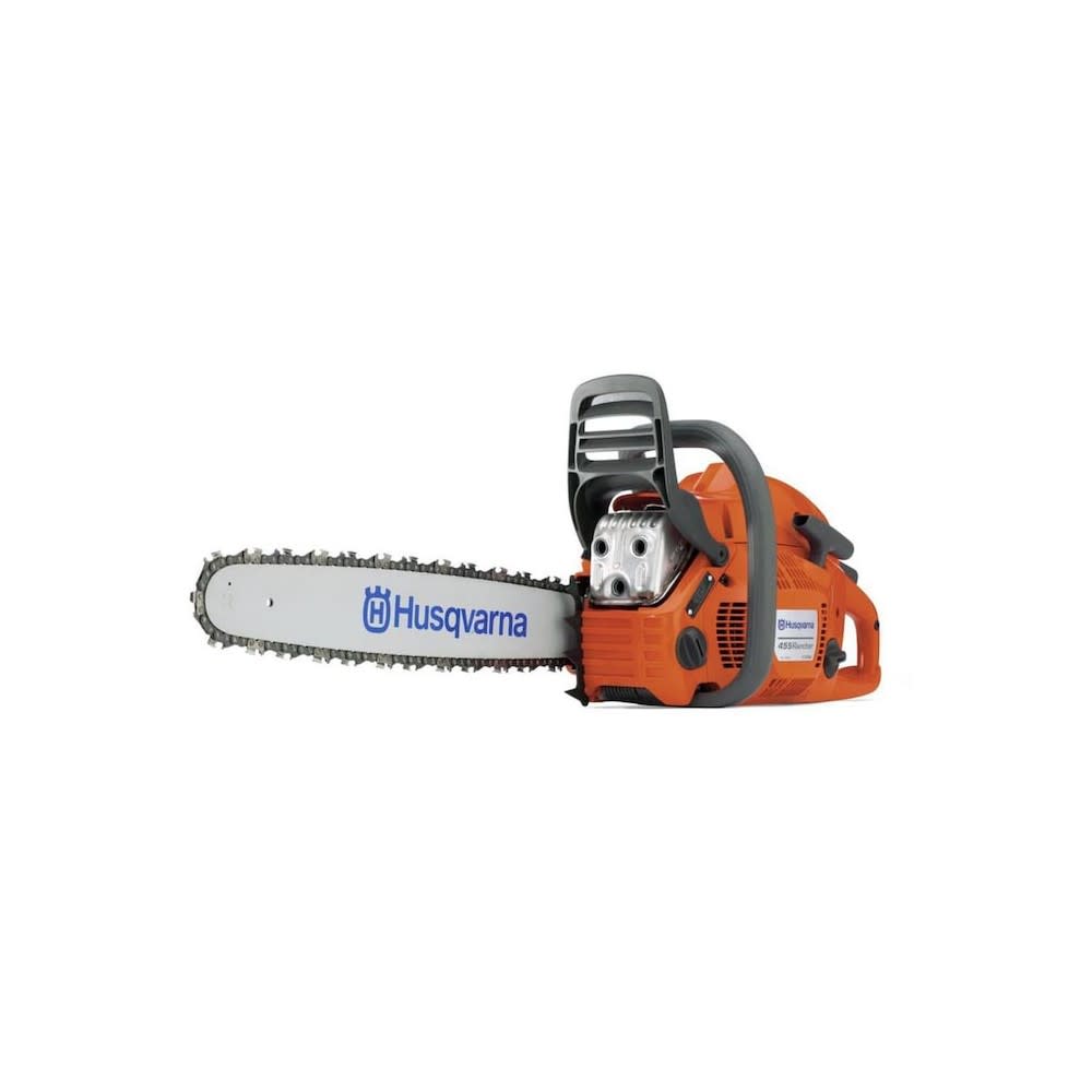 

Husqvarna 455 Rancher Chainsaw 20" Bar with Heavy-Duty Power 9000 RPM Speed 3.5 HP