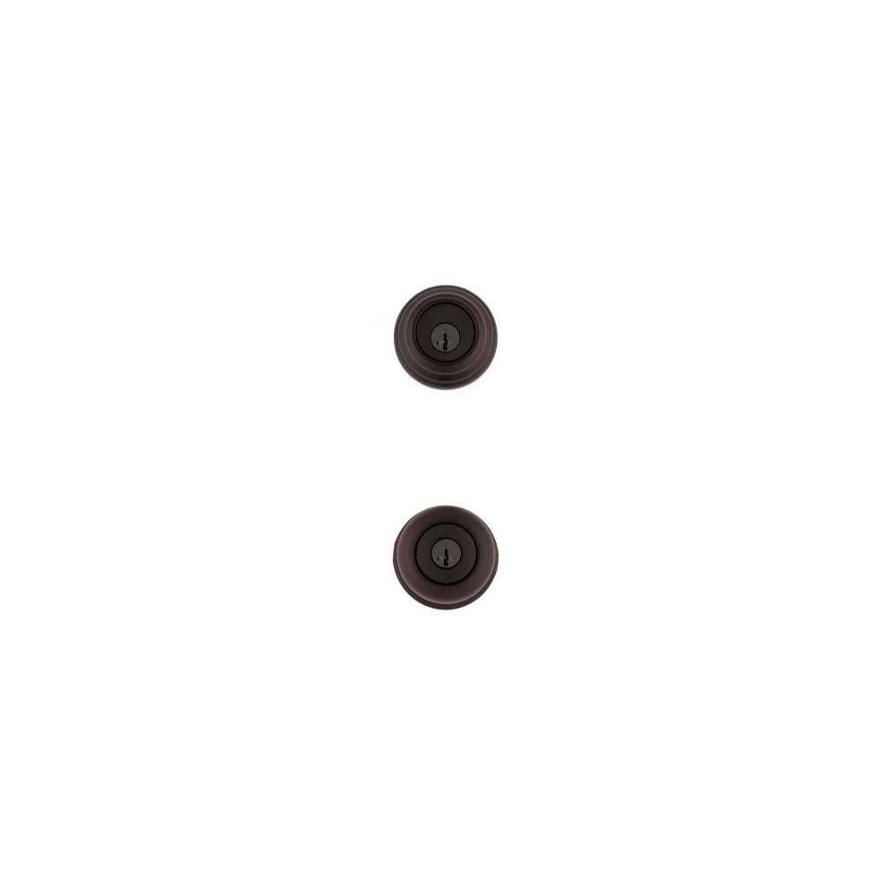 

Kwikset Venetian Bronze Juno Door Knob & Single Cylinder Deadbolt Set