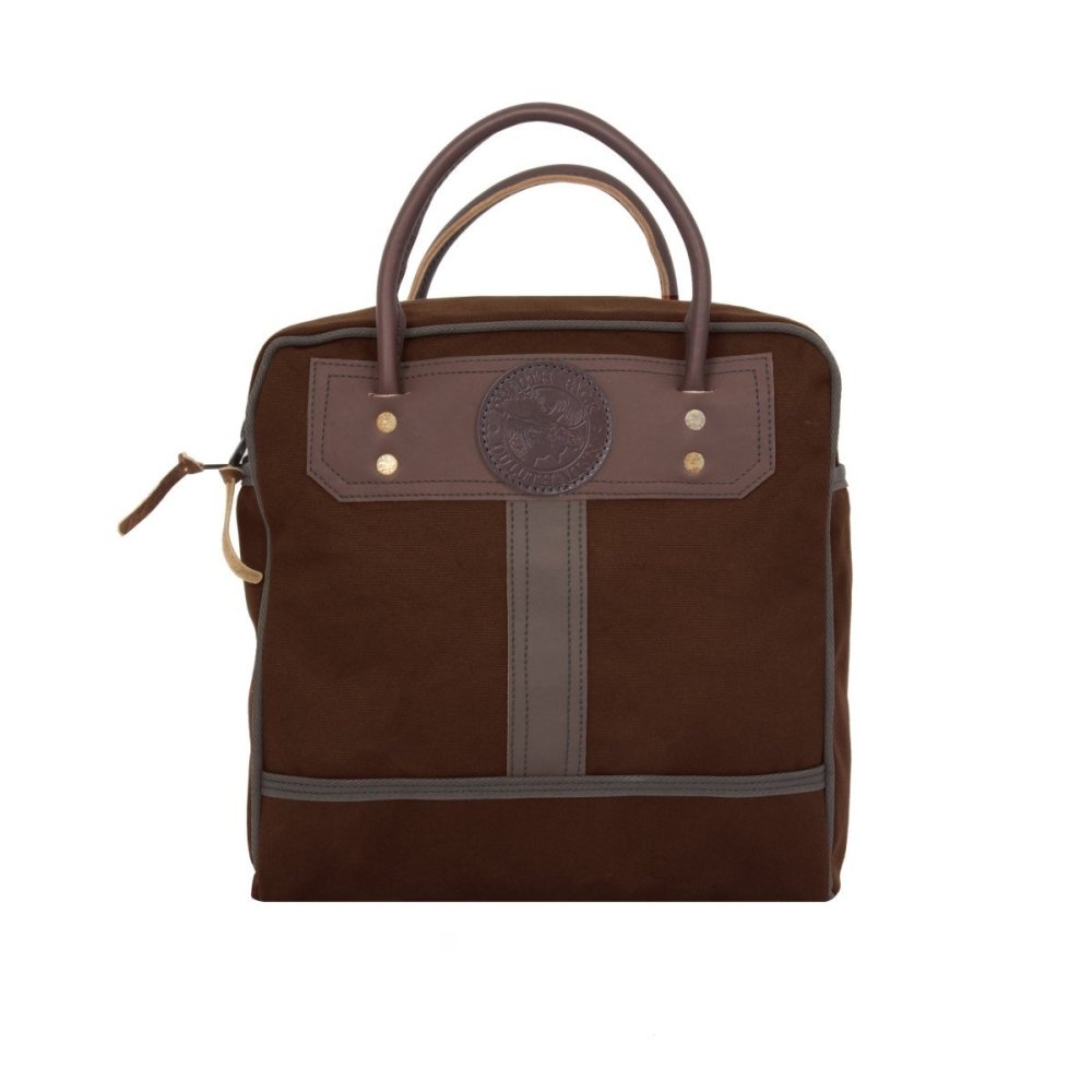 

Duluth Pack 17 Liters Capacity Brown Zip Top Tote