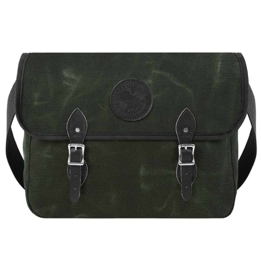 

Duluth Pack 12 Liter Capacity Waxed Olive Drab Standard Book Bag
