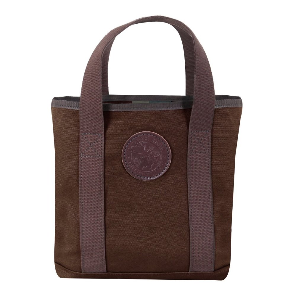 

Duluth Pack 5 Liter Capacity Brown Short Handles Mini Tote
