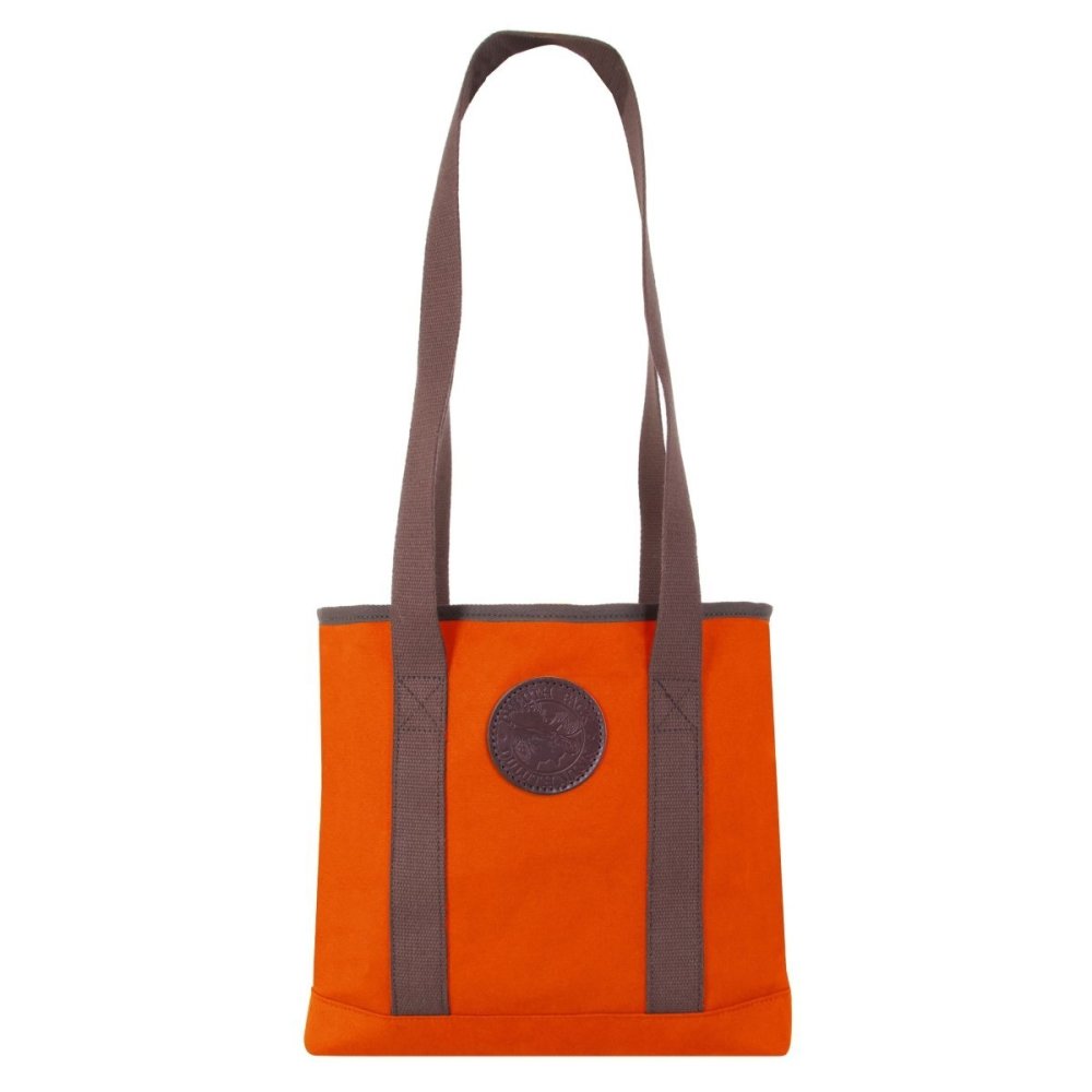 

Duluth Pack 5 Liter Capacity Orange Long Handles Mini Tote