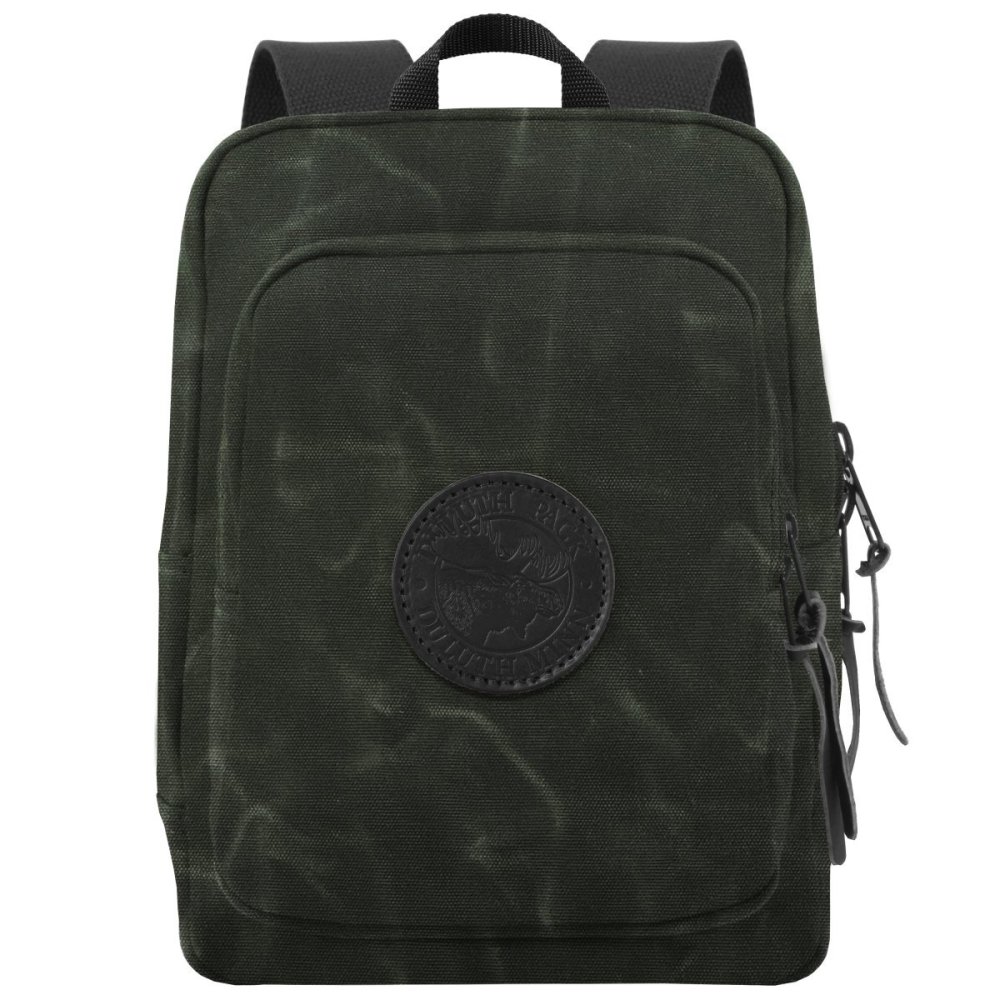 

Duluth Pack 9 Liter Capacity Wax Olive Drab Small Standard Backpack