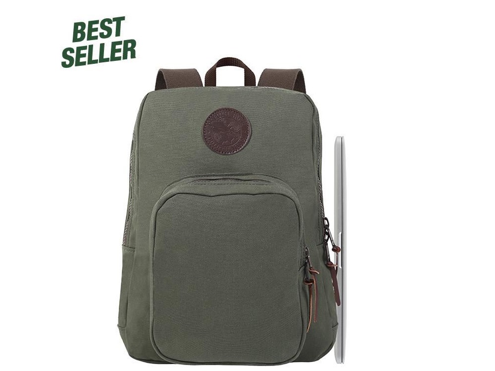 

Duluth Pack 21 Liter Capacity Olive Drab Large Standard Laptop Backpack