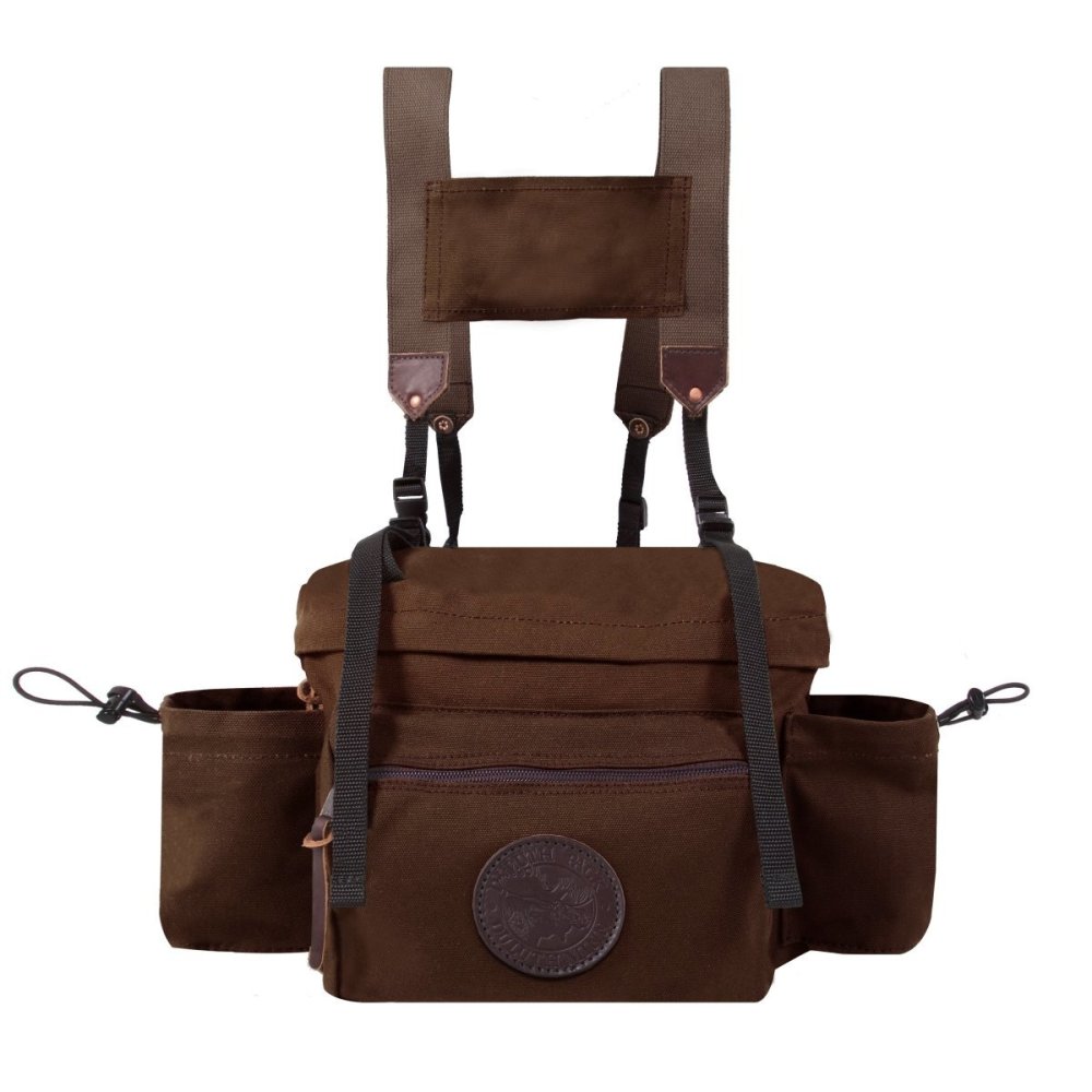 Duluth Pack 12 Liter Capacity Brown Canvas All Day Lumbar Pack