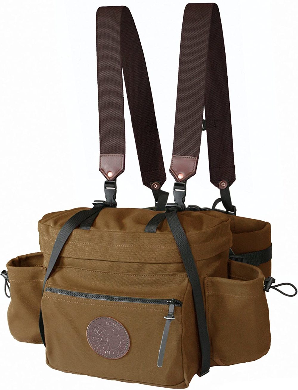 

Duluth Pack 12 Liter Capacity Khaki Canvas All Day Lumbar Pack