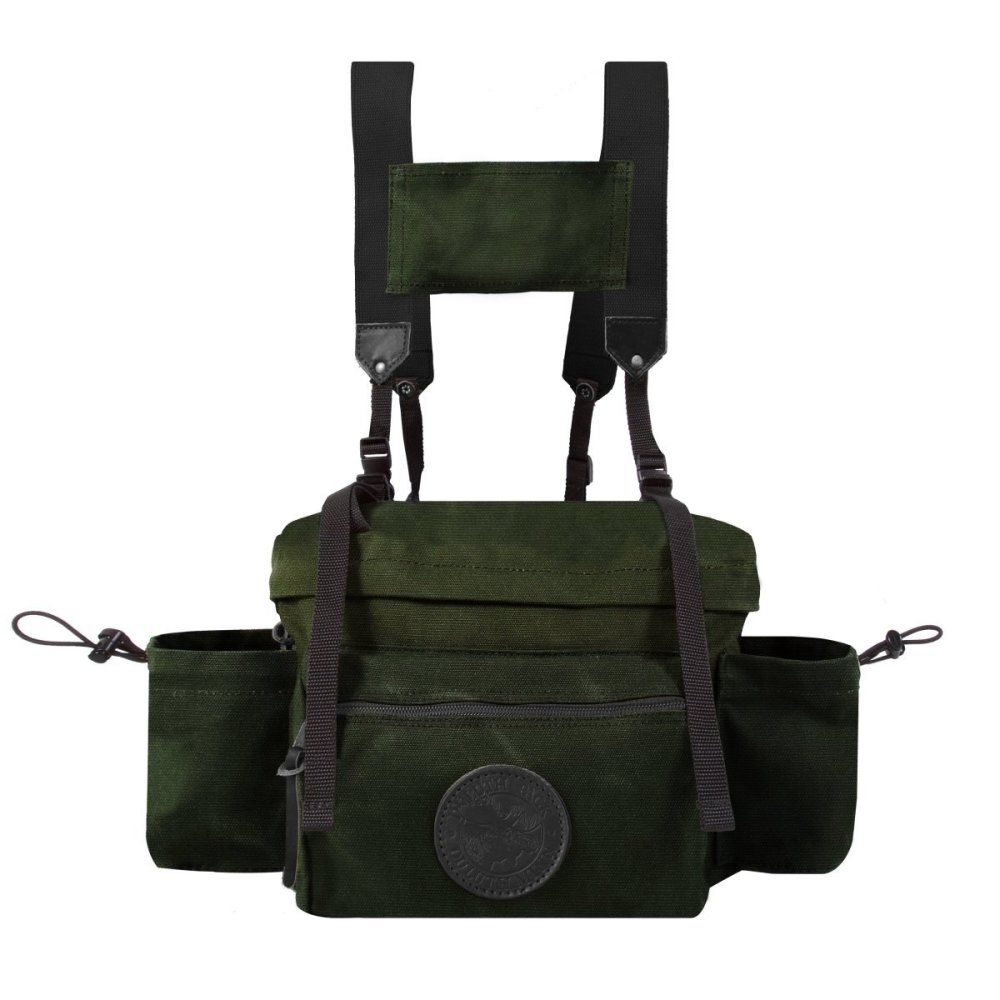

Duluth Pack 12 Liter Capacity Wax Olive Drab Canvas All Day Lumbar Pack