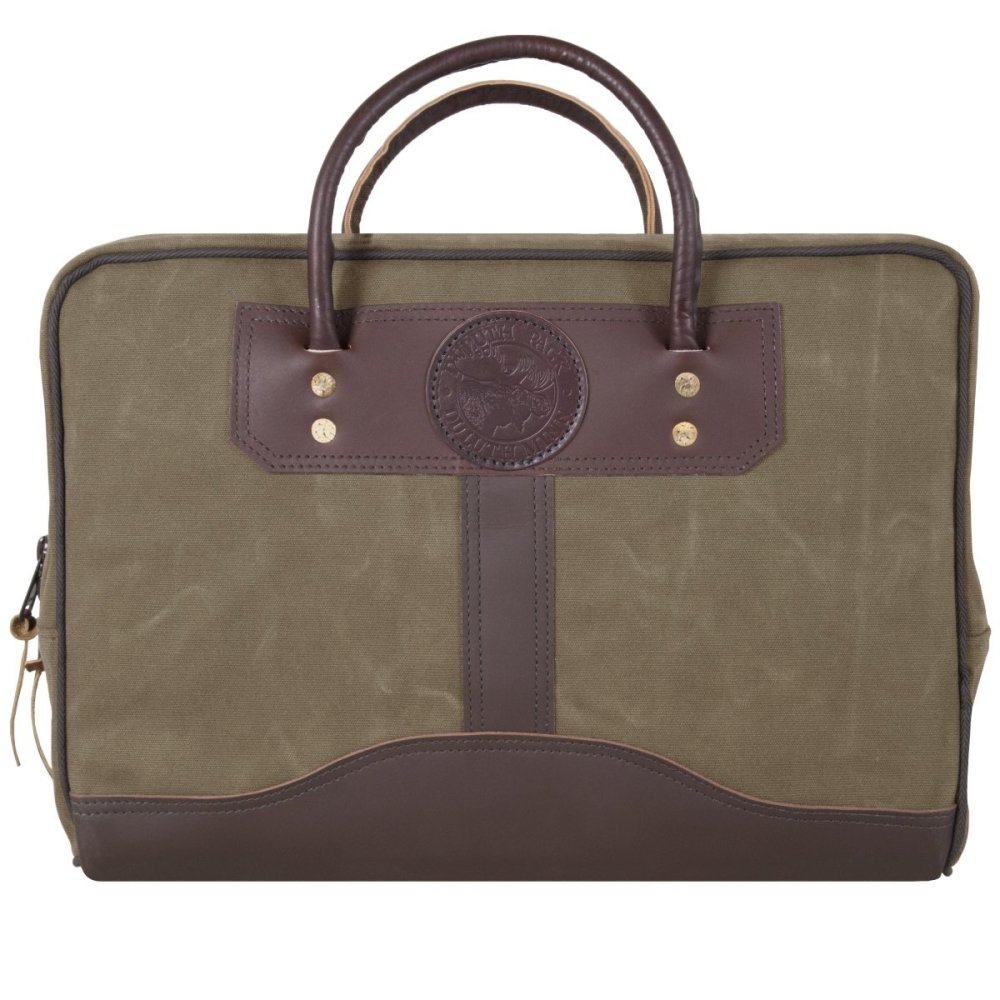 Duluth Pack 21 Liter Capacity Wax Khaki Pistol Carrying Case