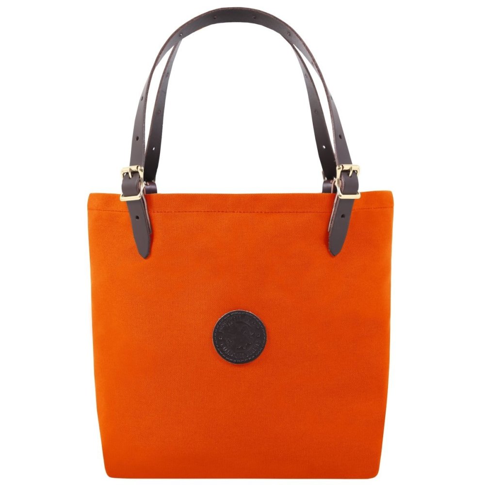 

Duluth Pack 18 Liter Capacity Orange Medium Market Tote