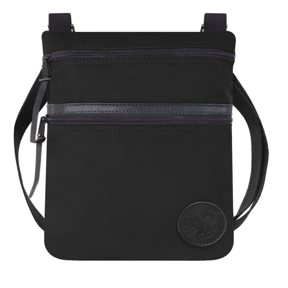 

Duluth Pack 4 Liter Capacity Black Traverse Crossbody Bag