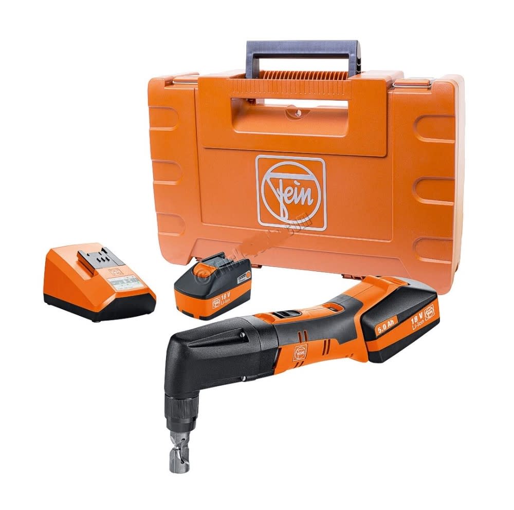 

Fein Nibbler Cordless Kit ABLK18-1.3 - 18V Set 2 Batteries
