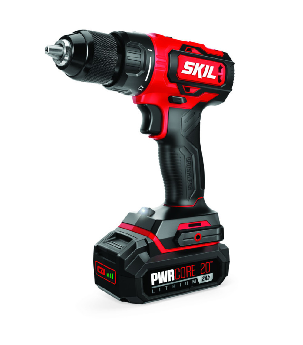 

SKIL PWRCORE 20 Brushless 20V 1/2" Drill Driver Kit