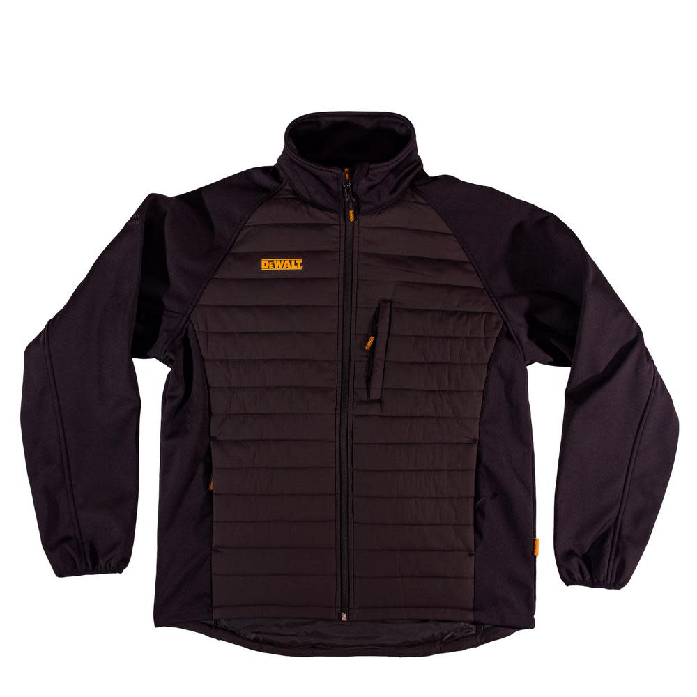 

DEWALT Hybrid Insulated Jacket Nylon/Polyester Black Medium