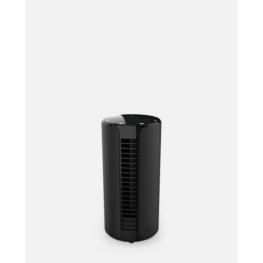 Vornado Atom 1 Tower Circulator 12V Black Compact Oscillating