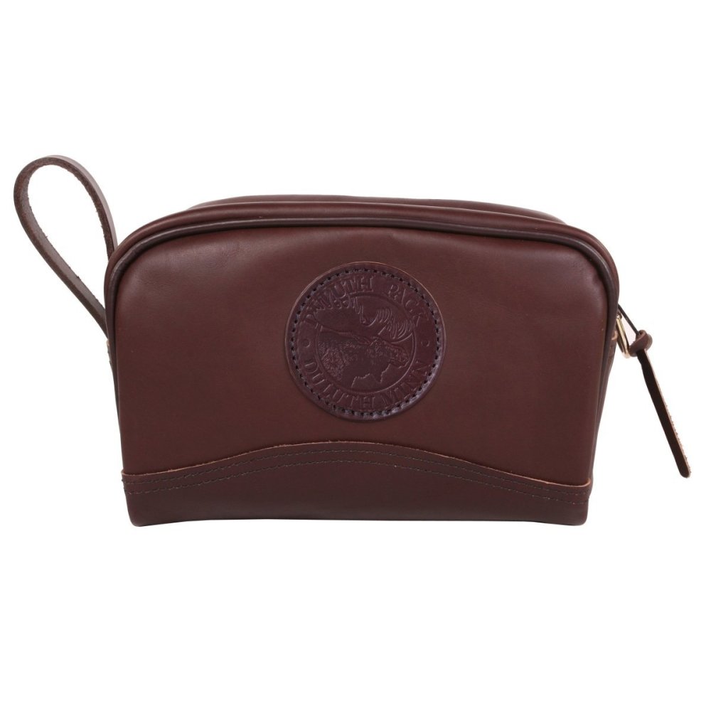 

Duluth Pack Brown Smooth Leather Sportsman's Kit Bag