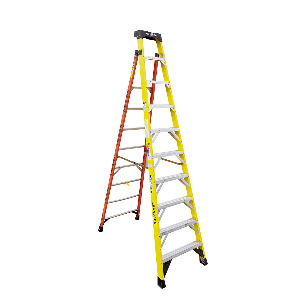 

Werner LEANSAFE 10 ft Type IAA Fiberglass Leaning Ladder