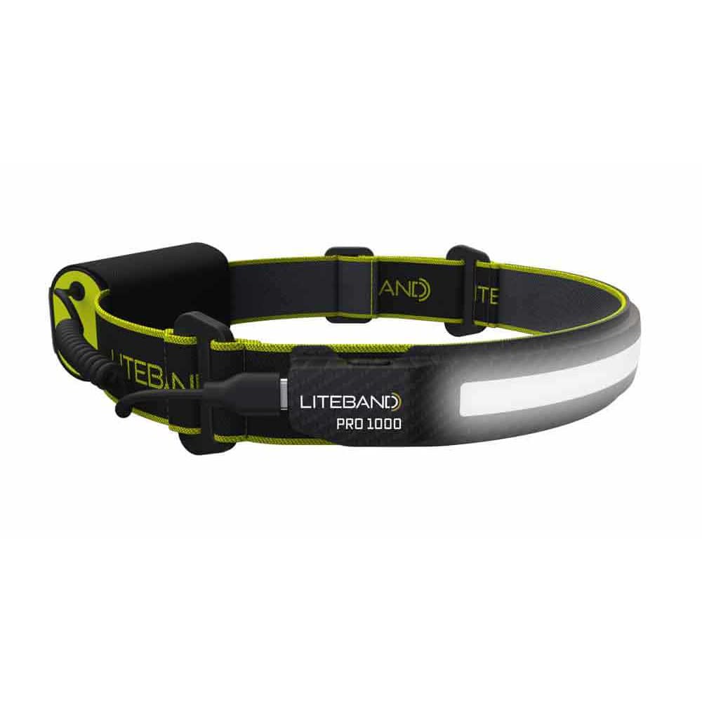 

Liteband PRO 1000 Lumens Headlamp LED Carbon Fiber Rechargeable