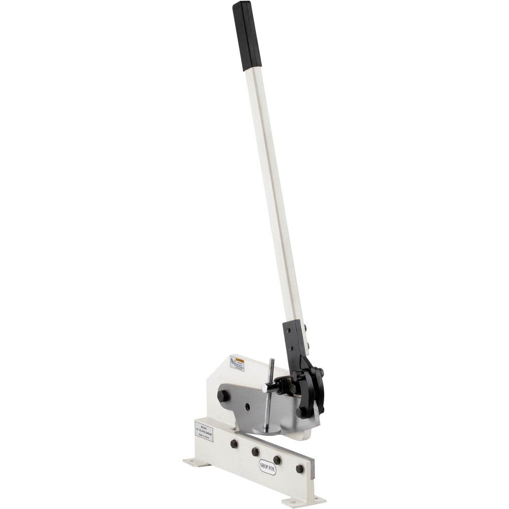 

Shop Fox Plate Shear 12" 7 Ga