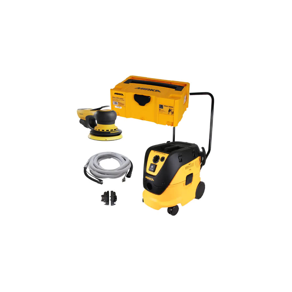 

Mirka 5" 5mm Orbit Sander Electric Dust Free Handle System
