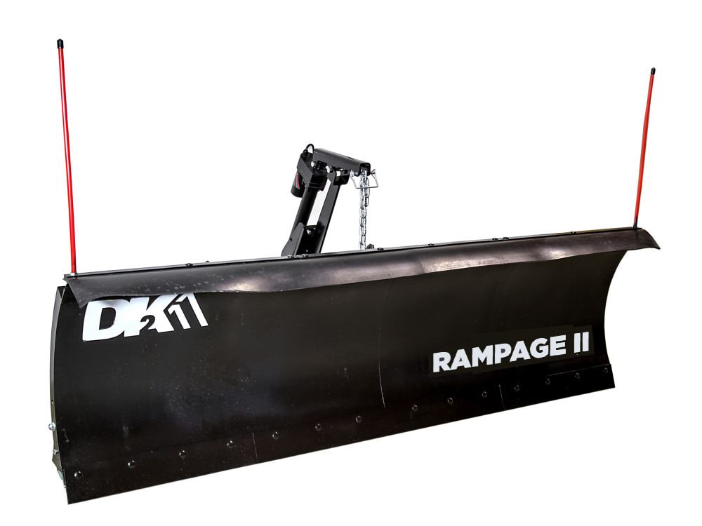 

DK2 Rampage II Elite Snow Plow Kit 82"x19" with Actuator and Wireless Remote