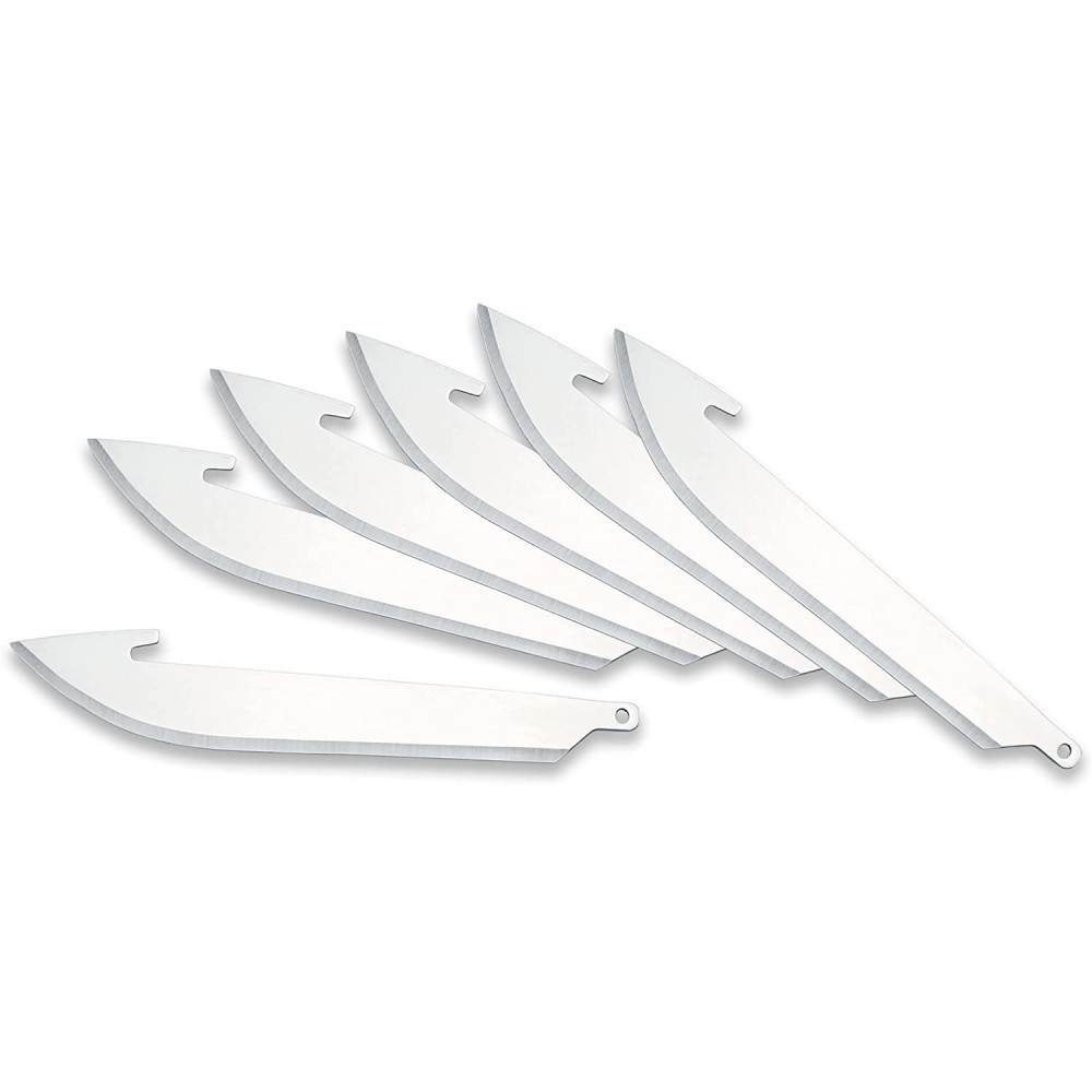 Outdoor Edge RazorSafe Drop Point Replacement Blade 3" 6pk