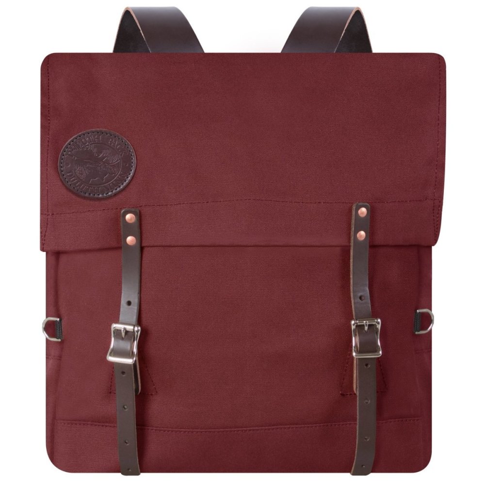 

Duluth Pack 64 Liter Capacity Burgundy Canvas Box Style Standard Food Pack