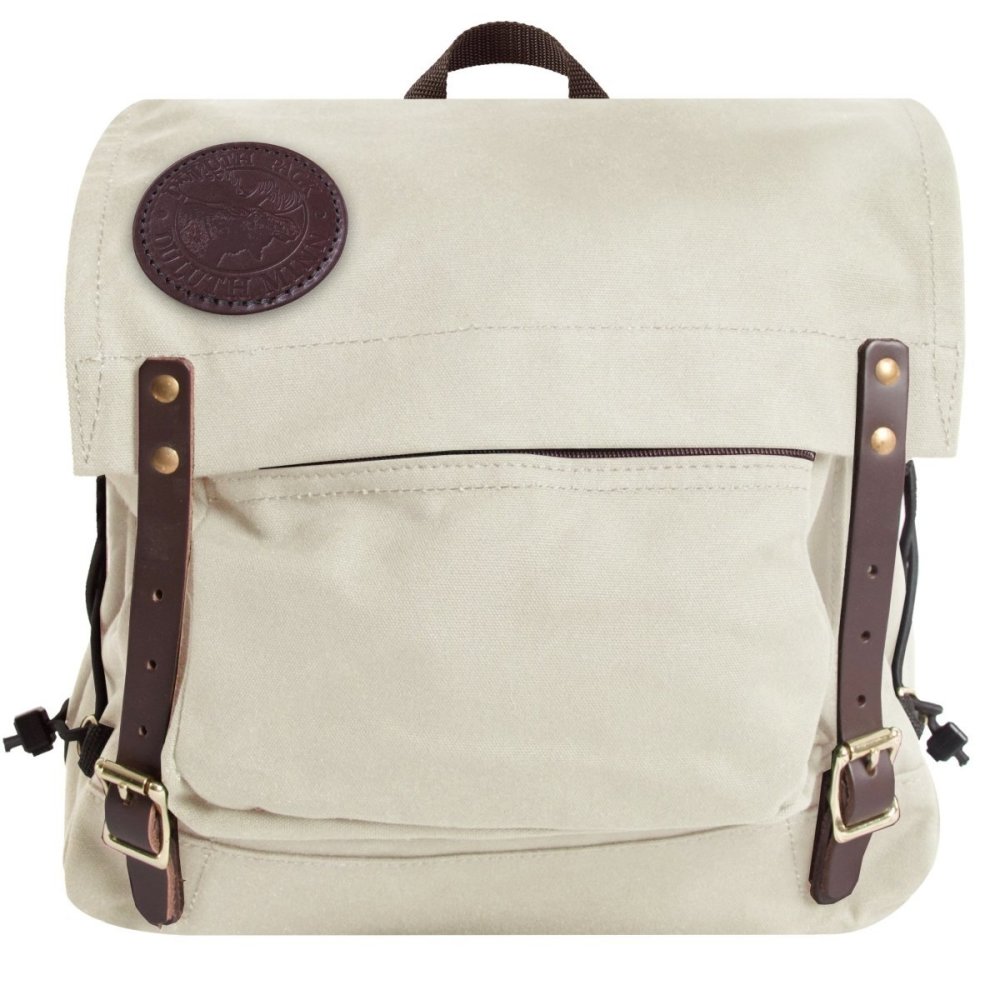

Duluth Pack 17 Liter Capacity Natural Canvas Front Portage Pack