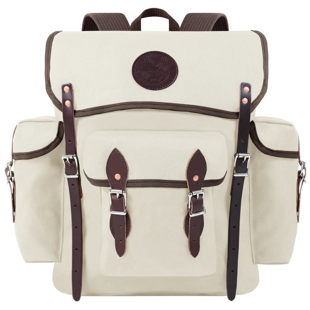 

Duluth Pack 24 Liter Capacity Natural Canvas Wanderer Backpack