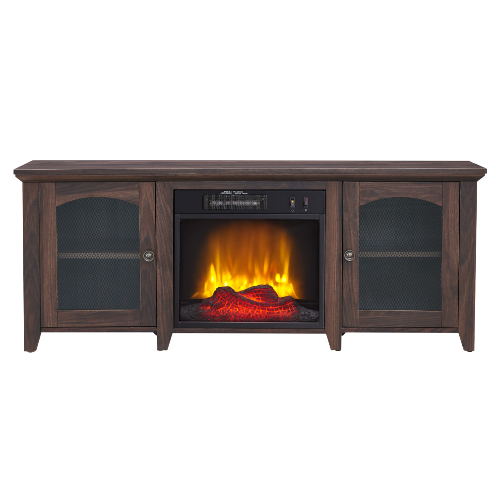 

Hearthpro Media Electric Fireplace with Arch Doors