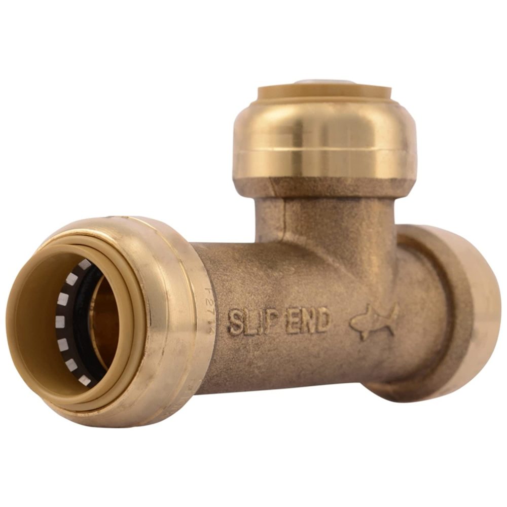 

Sharkbite 3/4 x 3/4 x 3/4" Push to Connect Brass Push Slip Tee