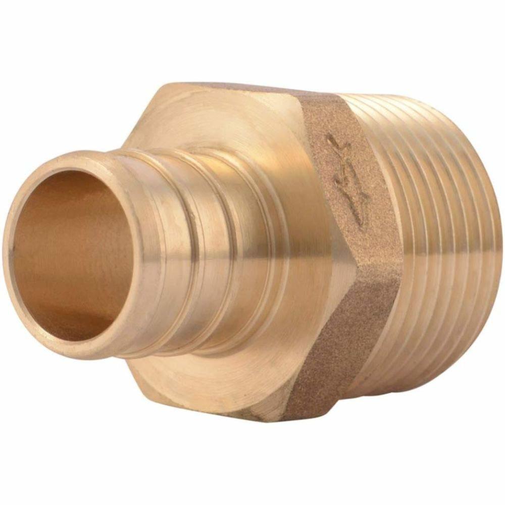 

Sharkbite 3/4" x 3/4" MNPT Brass Crimp Male Connector
