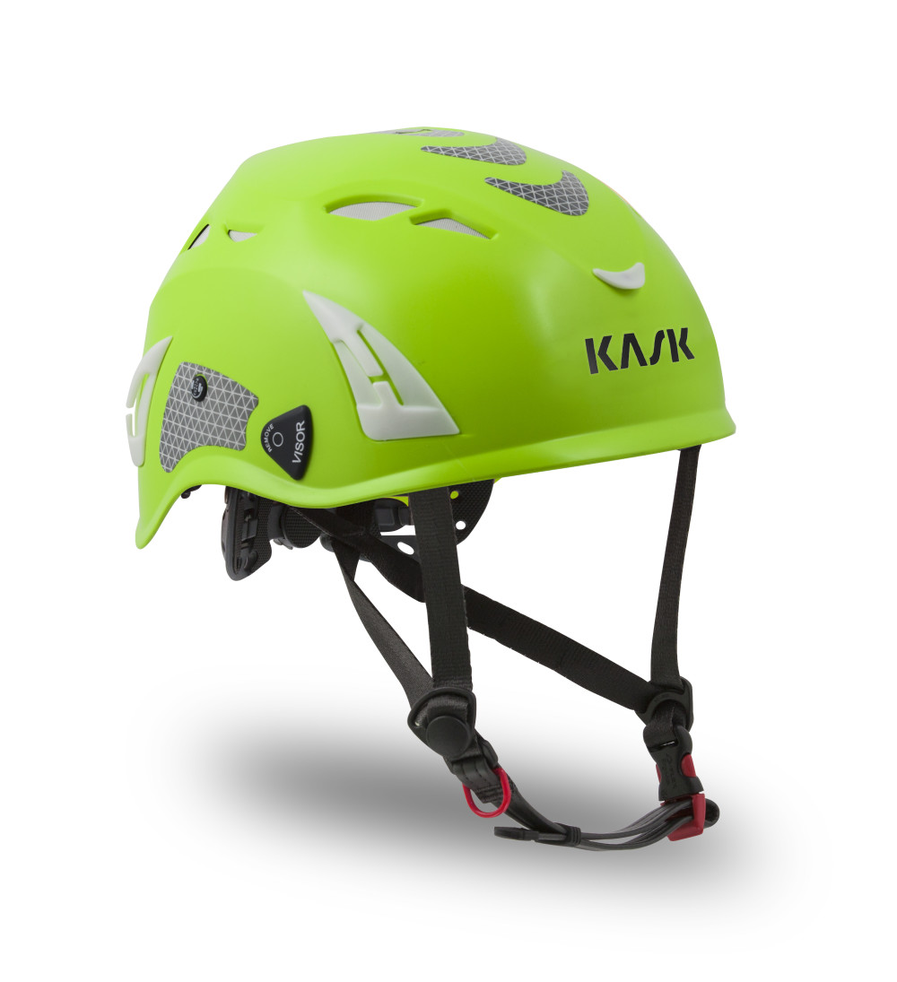 

KASK America SUPERPLASMA HD HI VIZ Ventilated Work/Rescue Helmet - Lime Fluo
