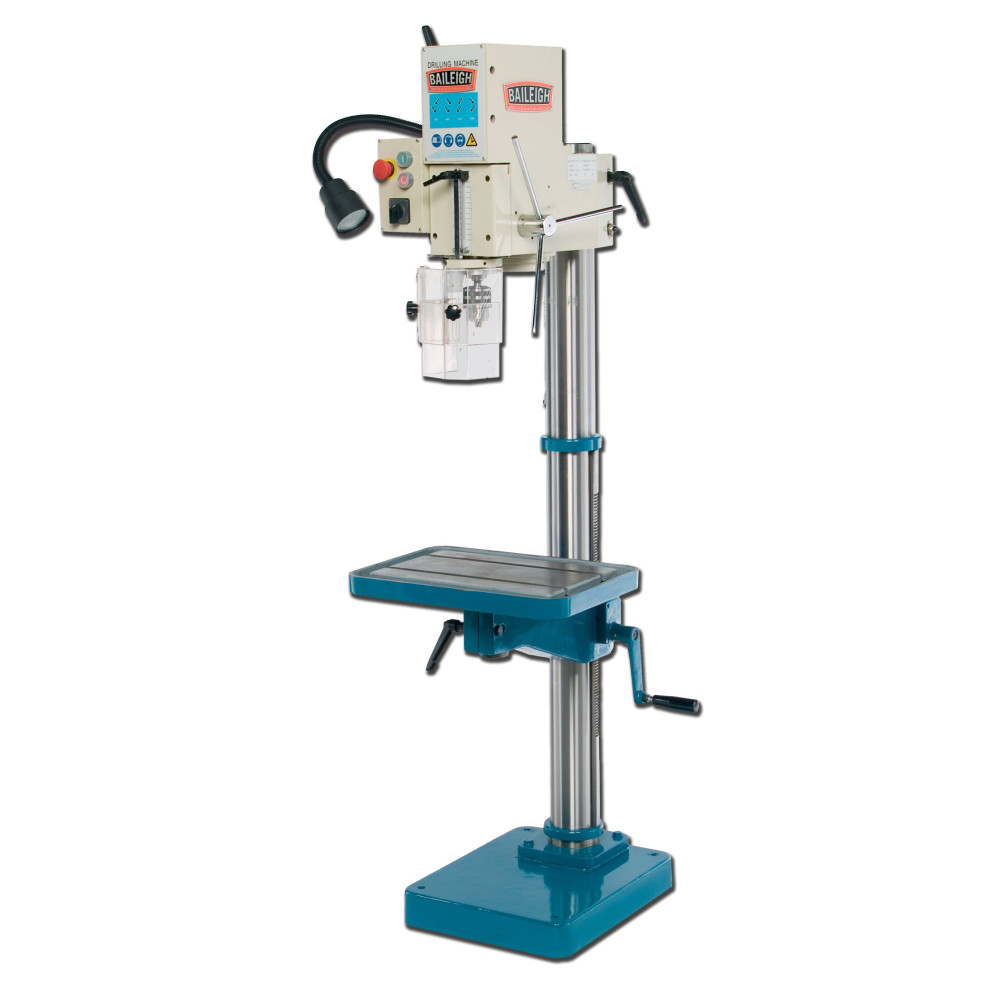 

Baileigh DP-1000G Drill Press Manual Feed Gear Driven 110V