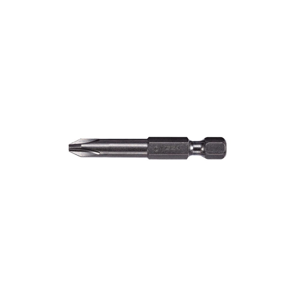 Vega Phillips #2 Tip Power Driver Bit 12" Length Gunmetal Grey