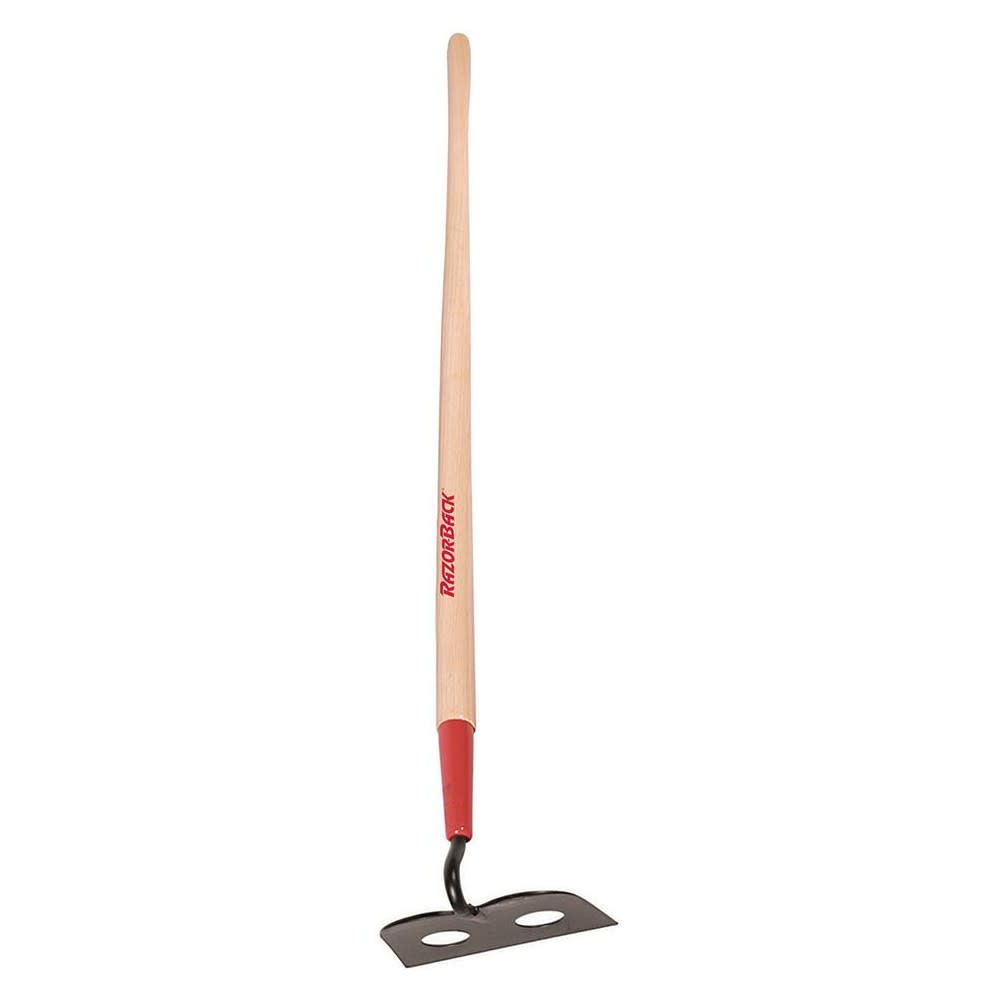 

Razorback 7 In. Gooseneck Mortar Hoe with 54 In. Hardwood Handle