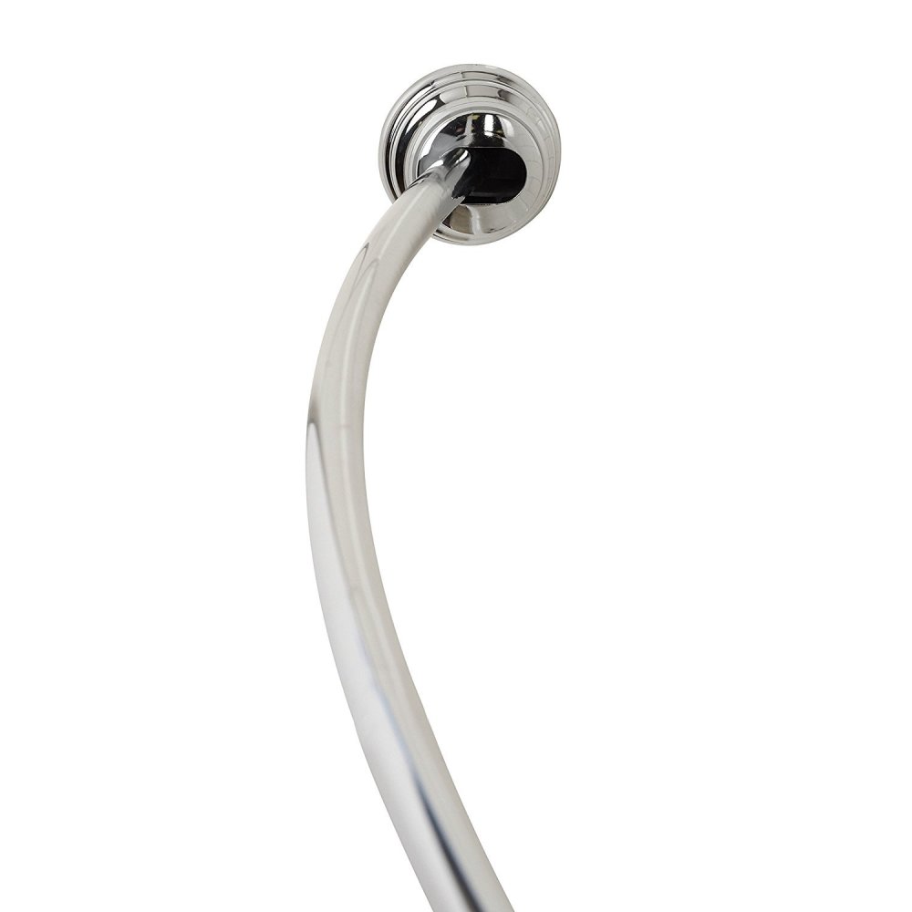 

Zenith Shower Curtain Curved Rod Chrome Plated Aluminum