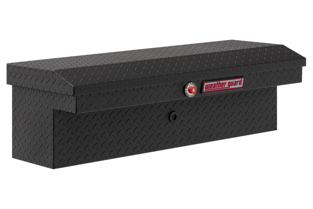 

Weather Guard 41" Low Profile Lo-Side Truck Tool BoxAluminumMatte Black