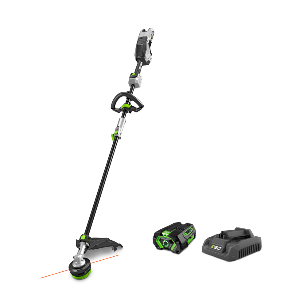 EGO EGO POWER+ Multi-Head 16 String Trimmer Kit with POWERLOAD Technology with 4Ah Battery & 320W Charger