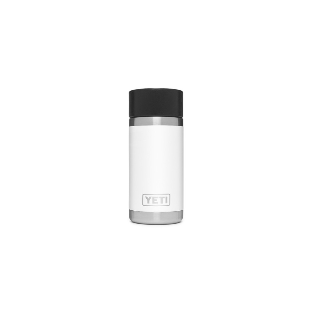

Yeti Rambler 12oz Bottle White with Hotshot Cap
