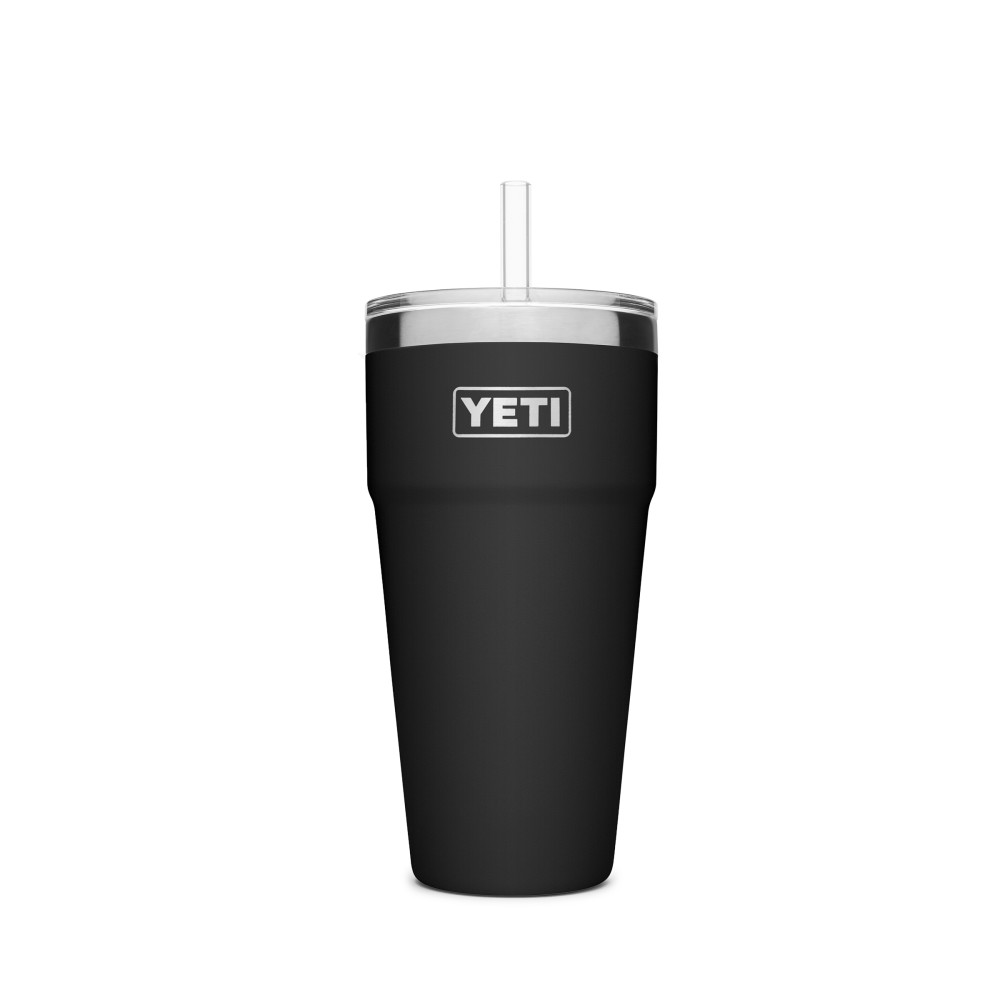 

Yeti Rambler Stackable Cup with Straw Lid 26oz Black