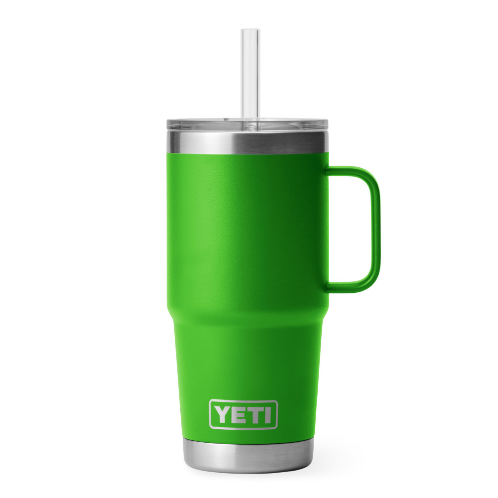 

Yeti Rambler 25oz Mug with Straw Lid Canopy Green